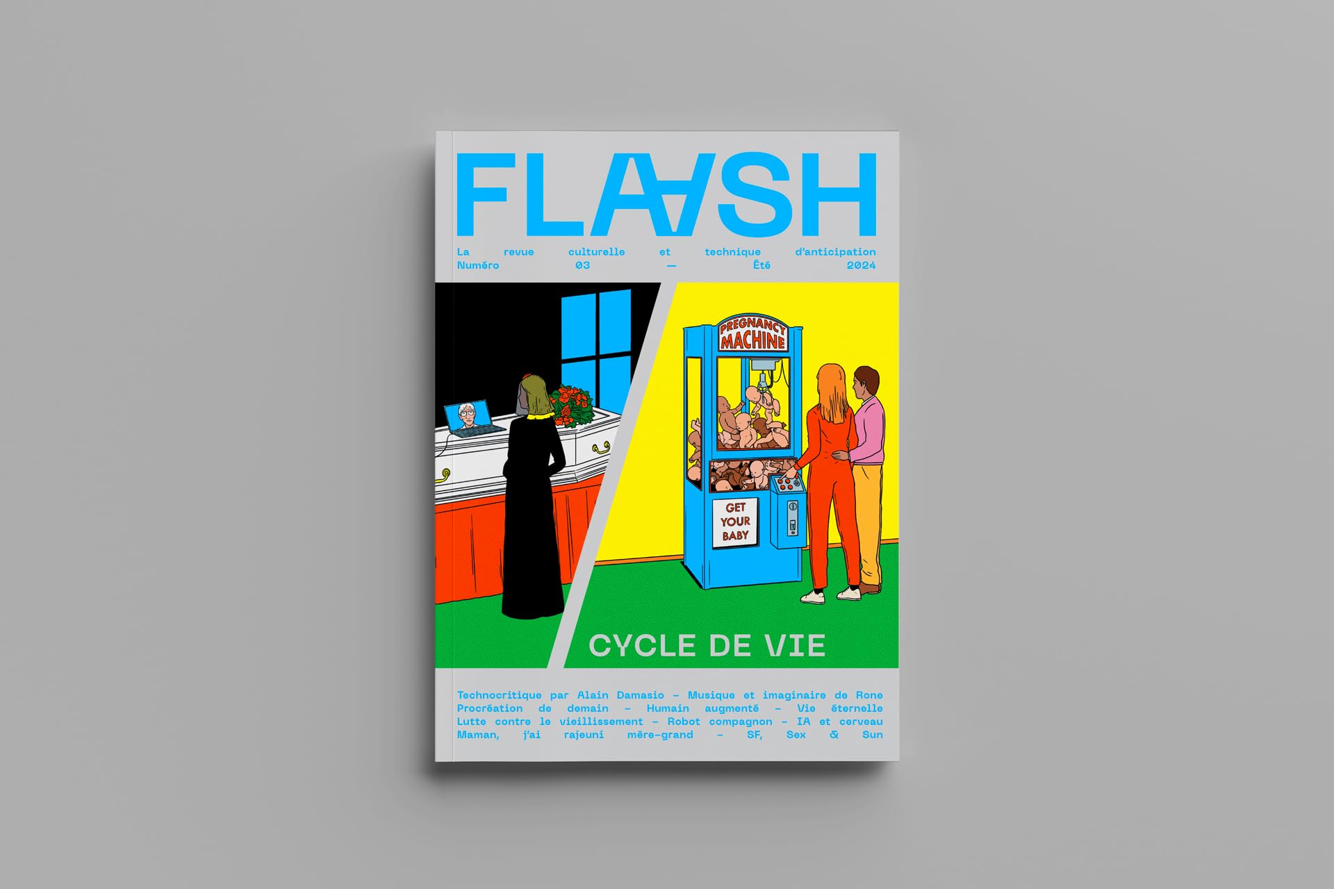 FLAASH N°03 - Cycle de vie - Été 2024: La revue culturelle et technique d'anticipation Books