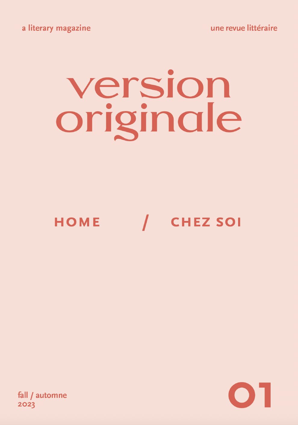 Revue Version Originale: Revue littéraire / Literary Magazine book