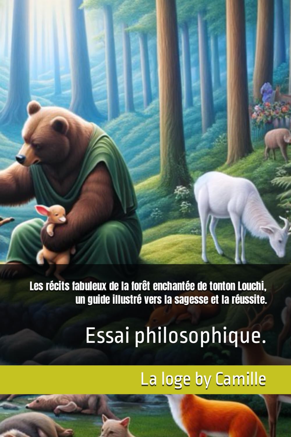 Les récits fabuleux de la forêt enchantée de tonton Louchi, un guide illustré vers la sagesse et la réussite.: Essai philosophique. book