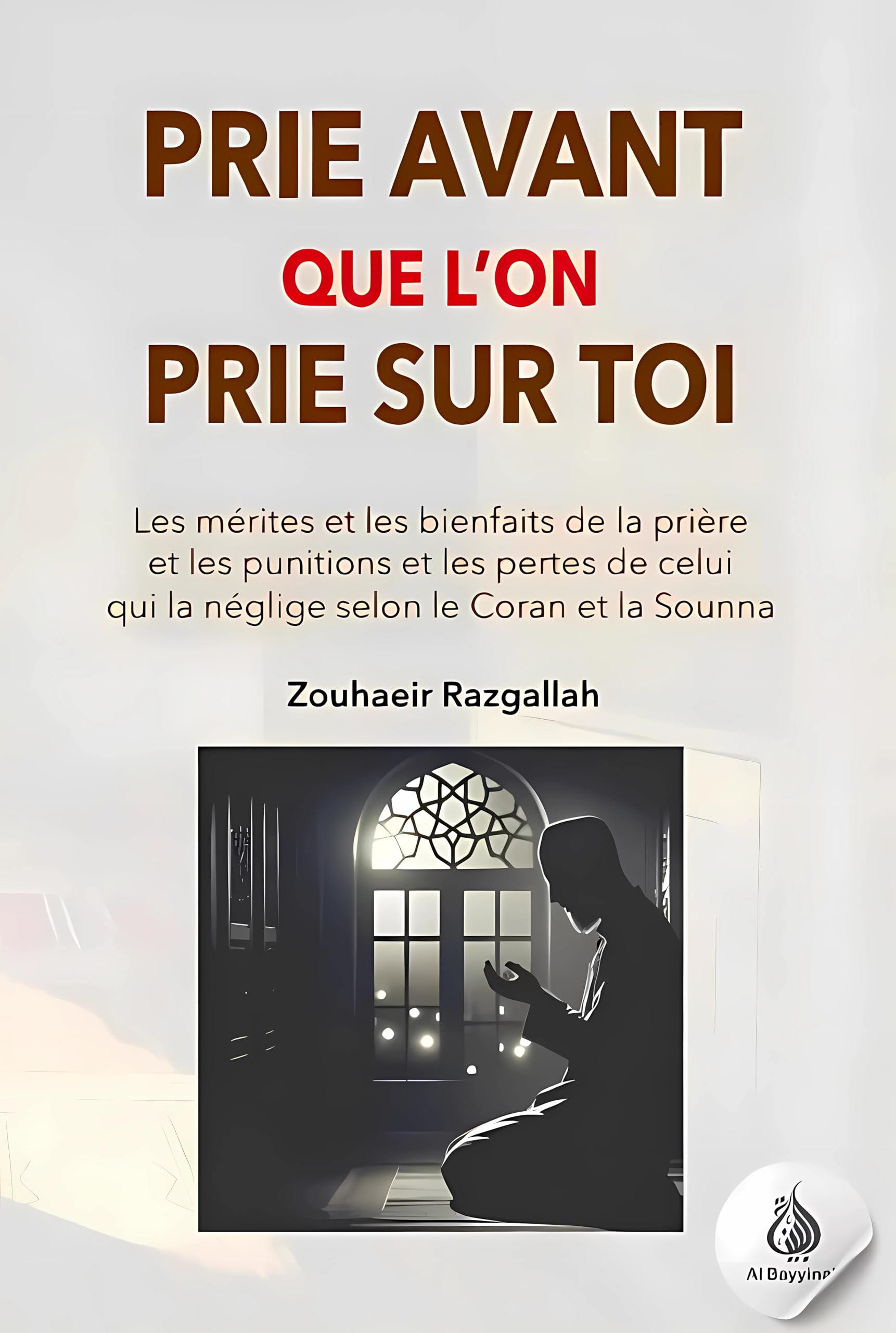Prie avant que l'on prie sur toi book