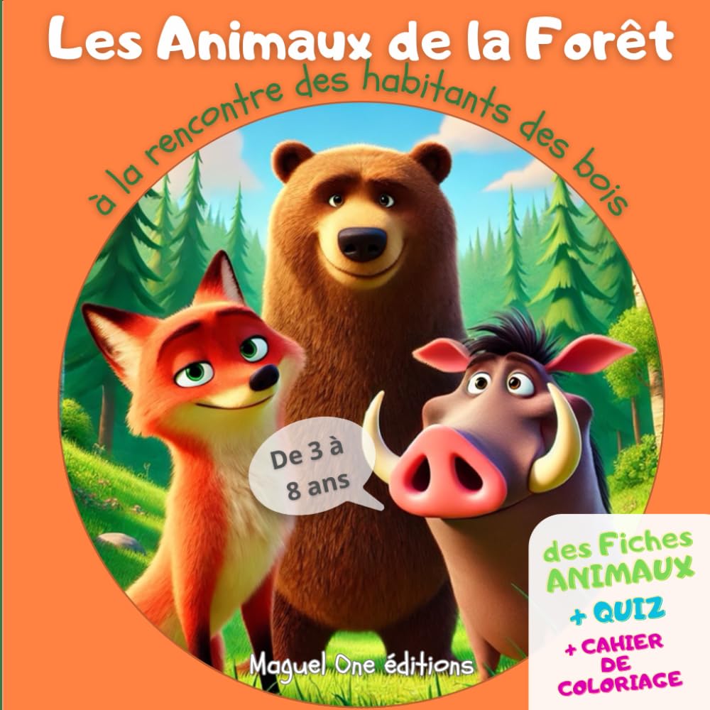 Les Animaux de la Forêt: à la rencontre des habitants des bois book