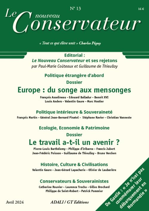 LE NOUVEAU CONSERVATEUR N°13 book