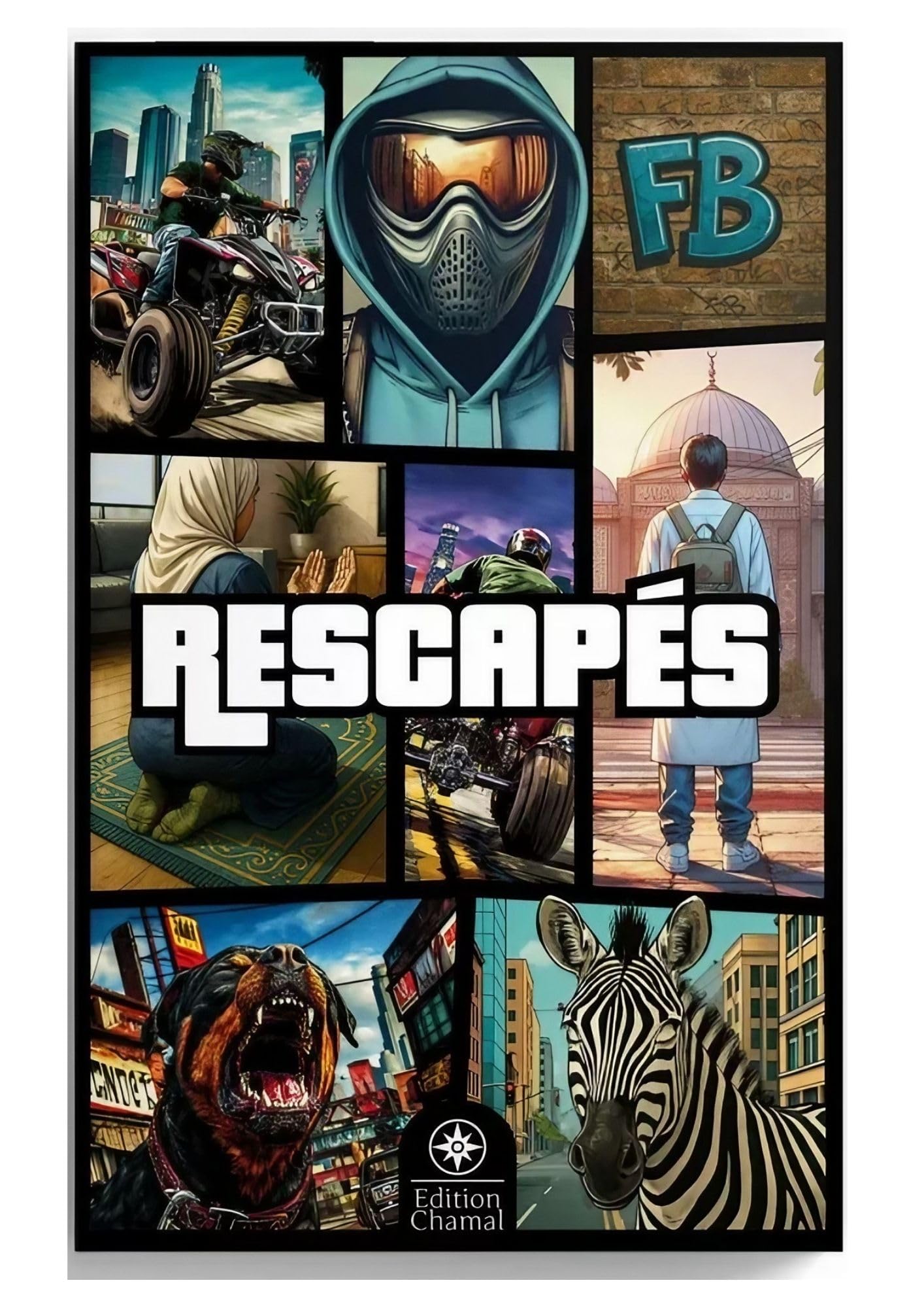Rescapés – Roman contemporain bouleversant d’Alex Delagua | Histoire de survie, d’espoir et de rédemption | Œuvre poignante de la collection Chamal, littérature moderne française inspirante book