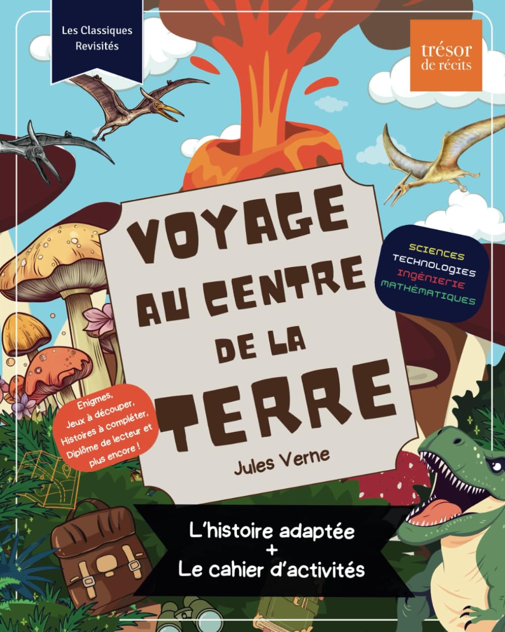 Voyage au centre de la Terre: L'histoire adaptée + le cahier d'activité - à partir de 7 ans book