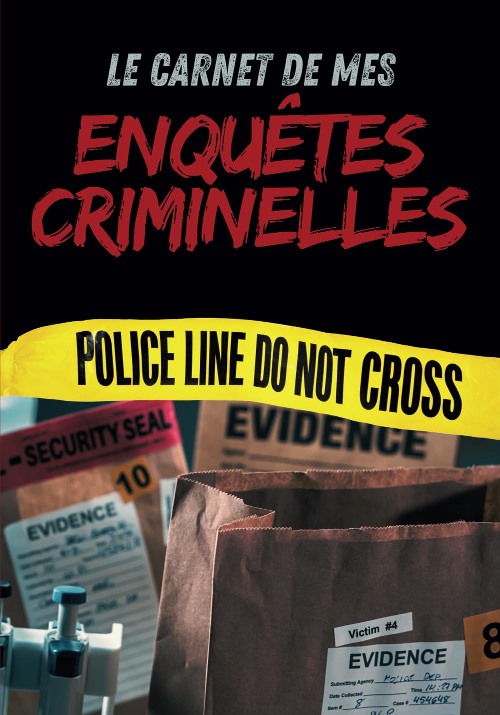 Le carnet de mes enquêtes criminelles: 40 fiches d'affaires True Crime à remplir pour répertorier criminels, tueurs en série et investigations des documentaires, livres et podcasts book