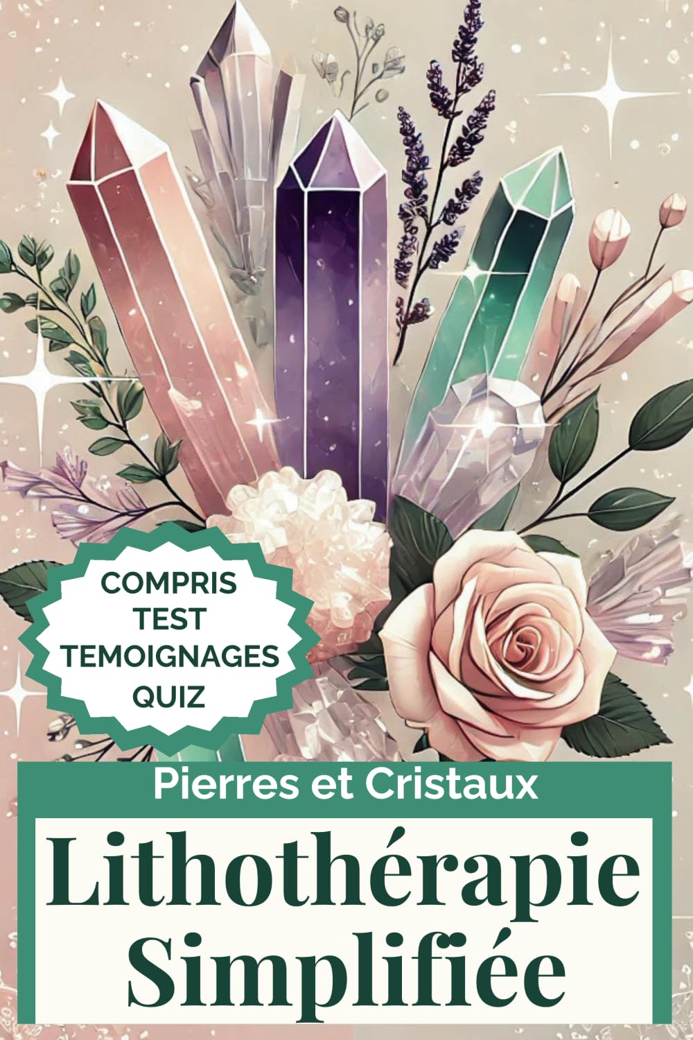 Lithothérapie Simplifiée: Ton Guide pratique des Pierres et Cristaux pour les Jeunes Femmes de 16 à 25 ans book