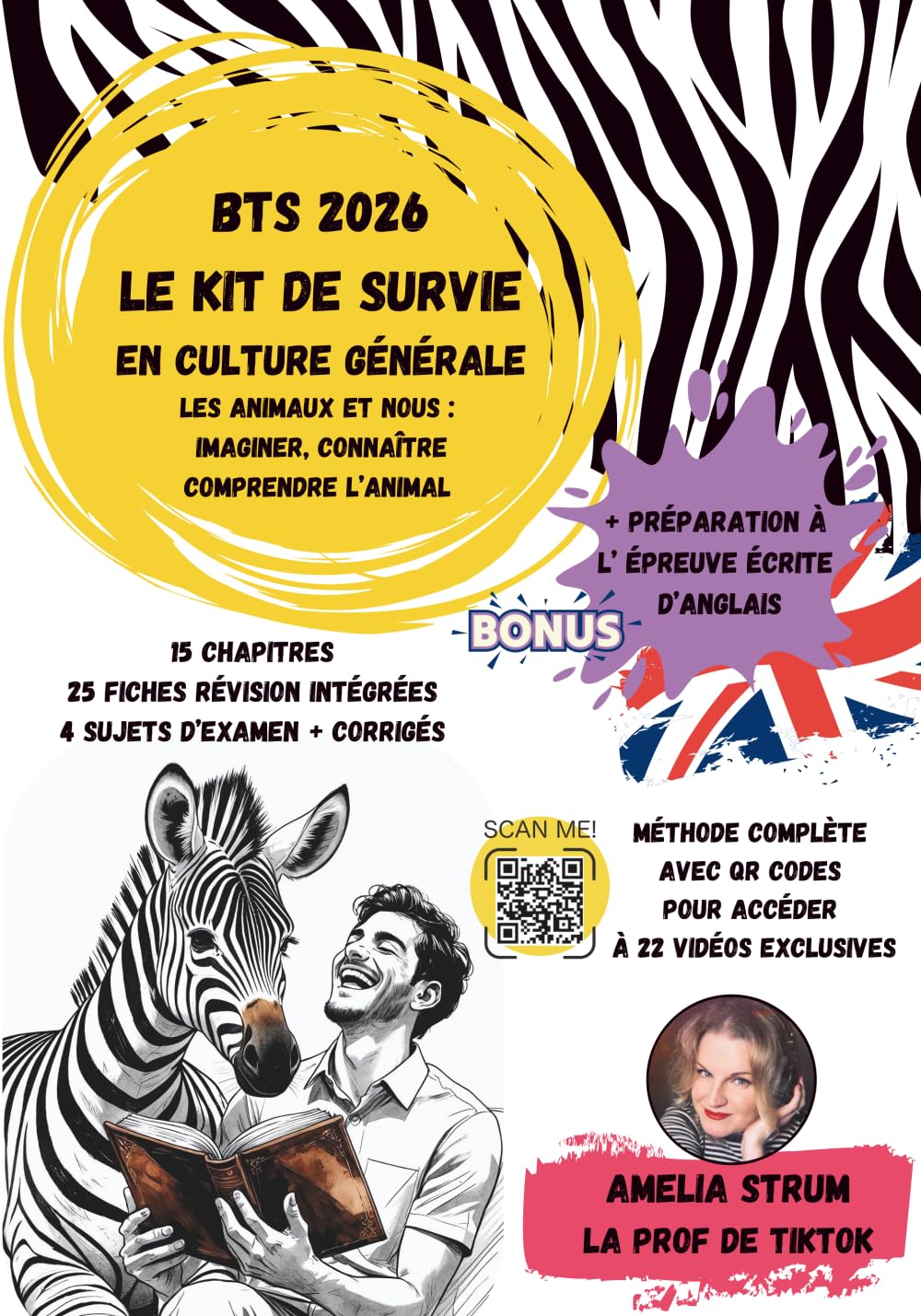 BTS 2026 Le kit de survie en Culture G et Anglais: "Les animaux et nous" book