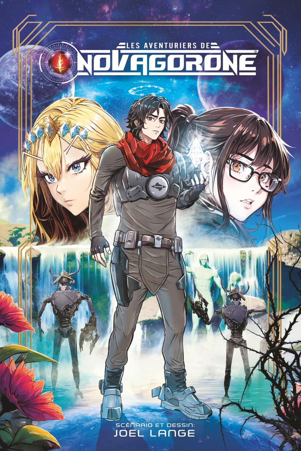 Les Aventuriers de Novagorone – Tome 1: Manga français SF book