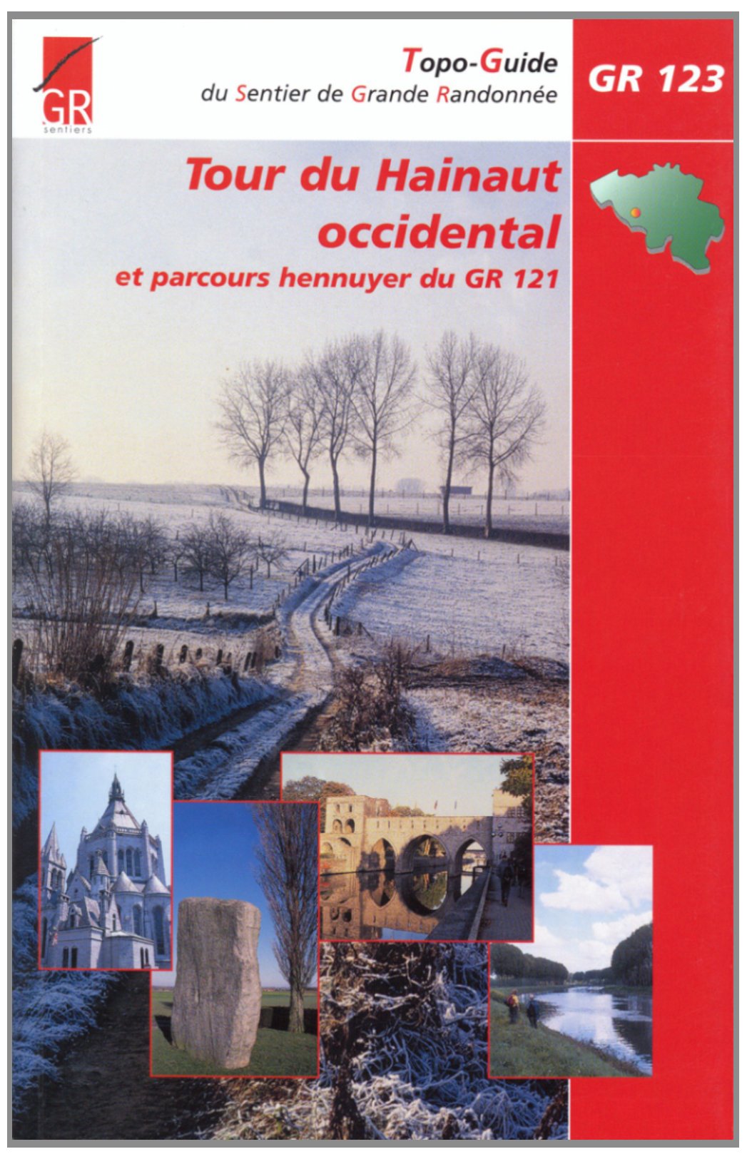 Tour du Hainaut occidental GR123 & parcours hennuyer GR121 book
