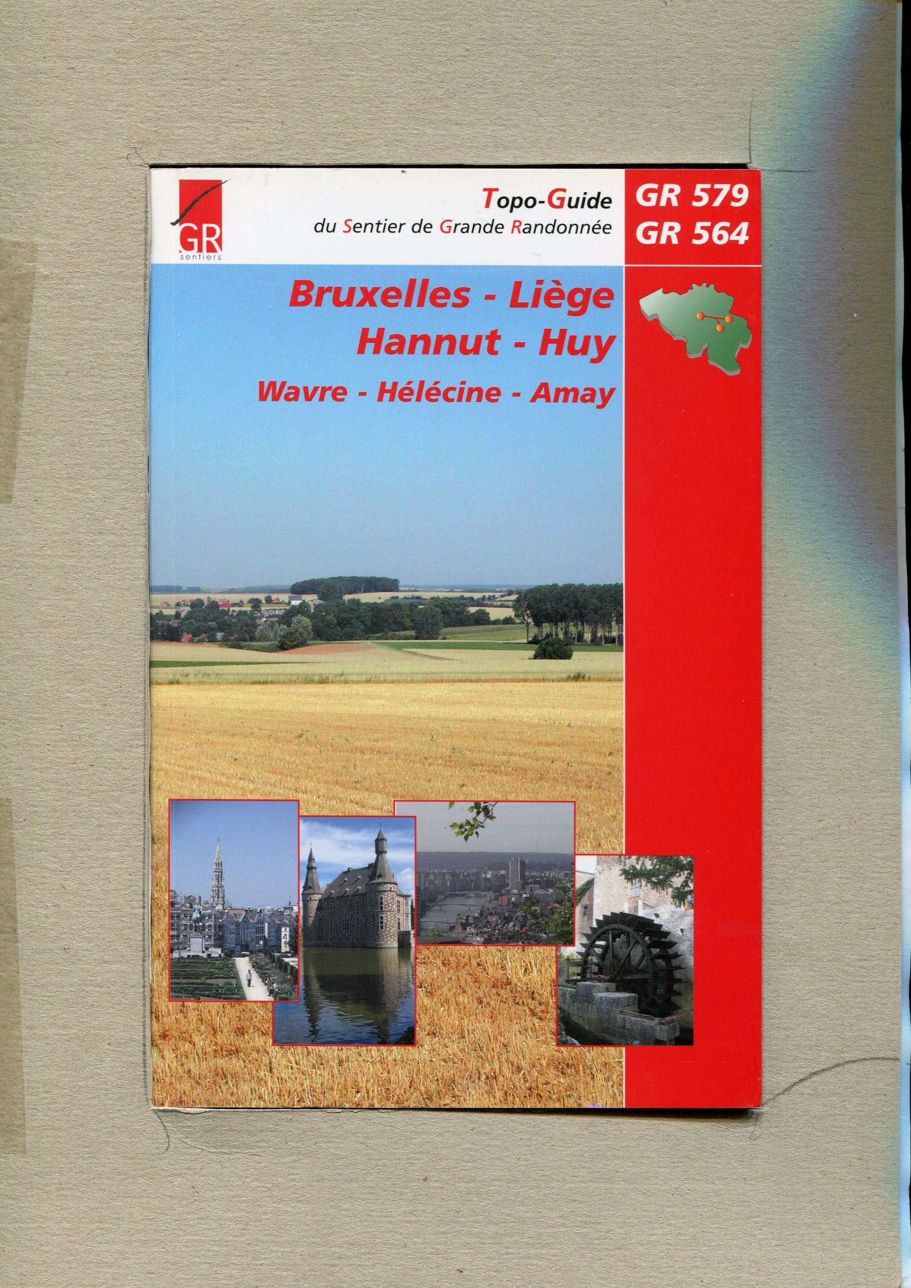 Bruxelles - Liège-Hannut-Huy GR579/564 Wavre-Hélécine-Amay book