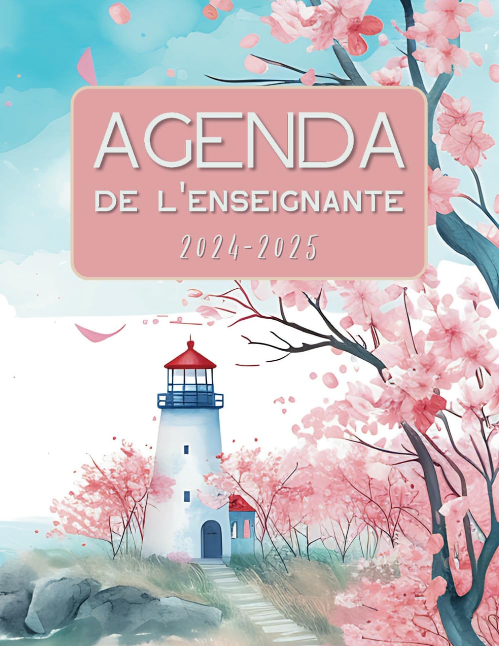 Agenda de l'enseignante 2024-2025 : AGATHE book