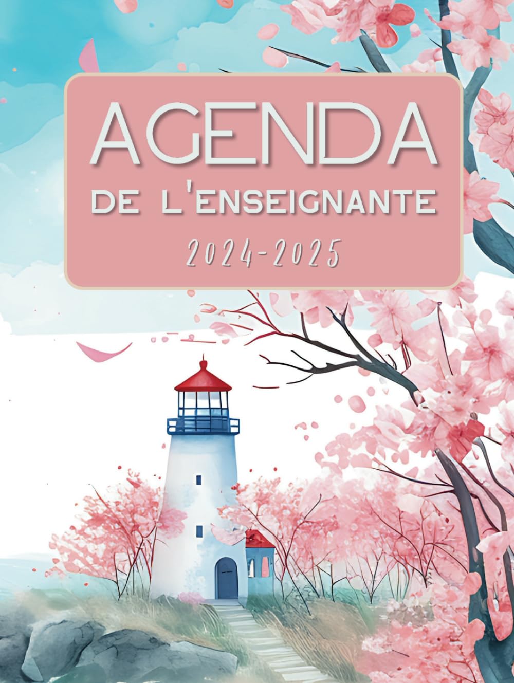 Agenda de l'enseignante 2024-2025 : AGATHE: 196 pages d'organisation pour la classe avec un intérieur coloré book