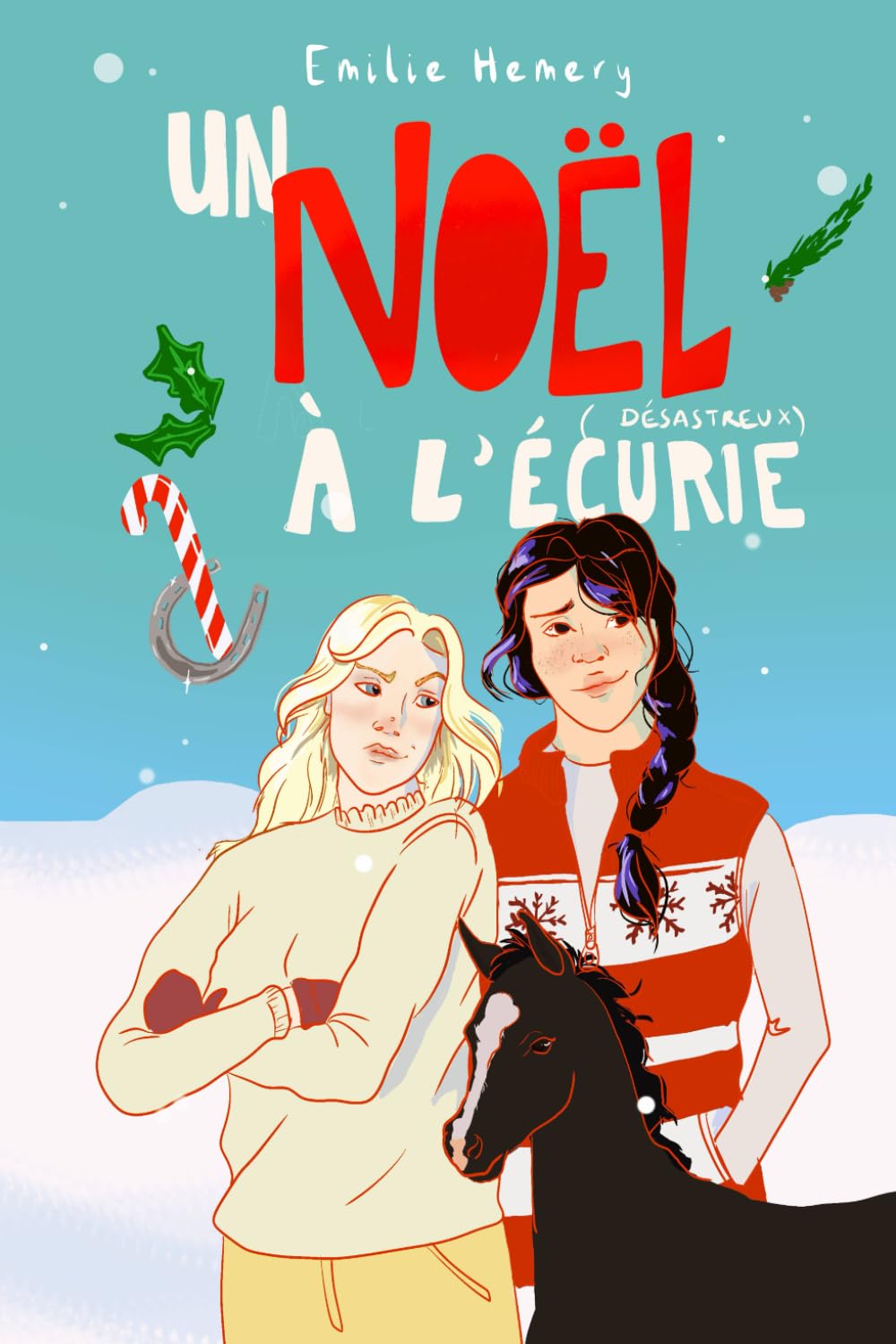 Un Noël (désastreux) à l'écurie: romance de noël équestre new adult book