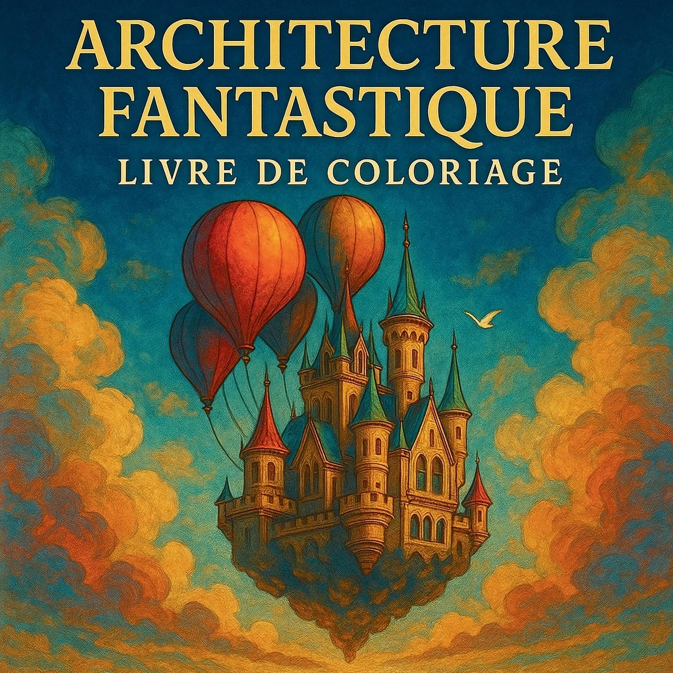 Architecture Fantastique - Livre de Coloriage Architecture