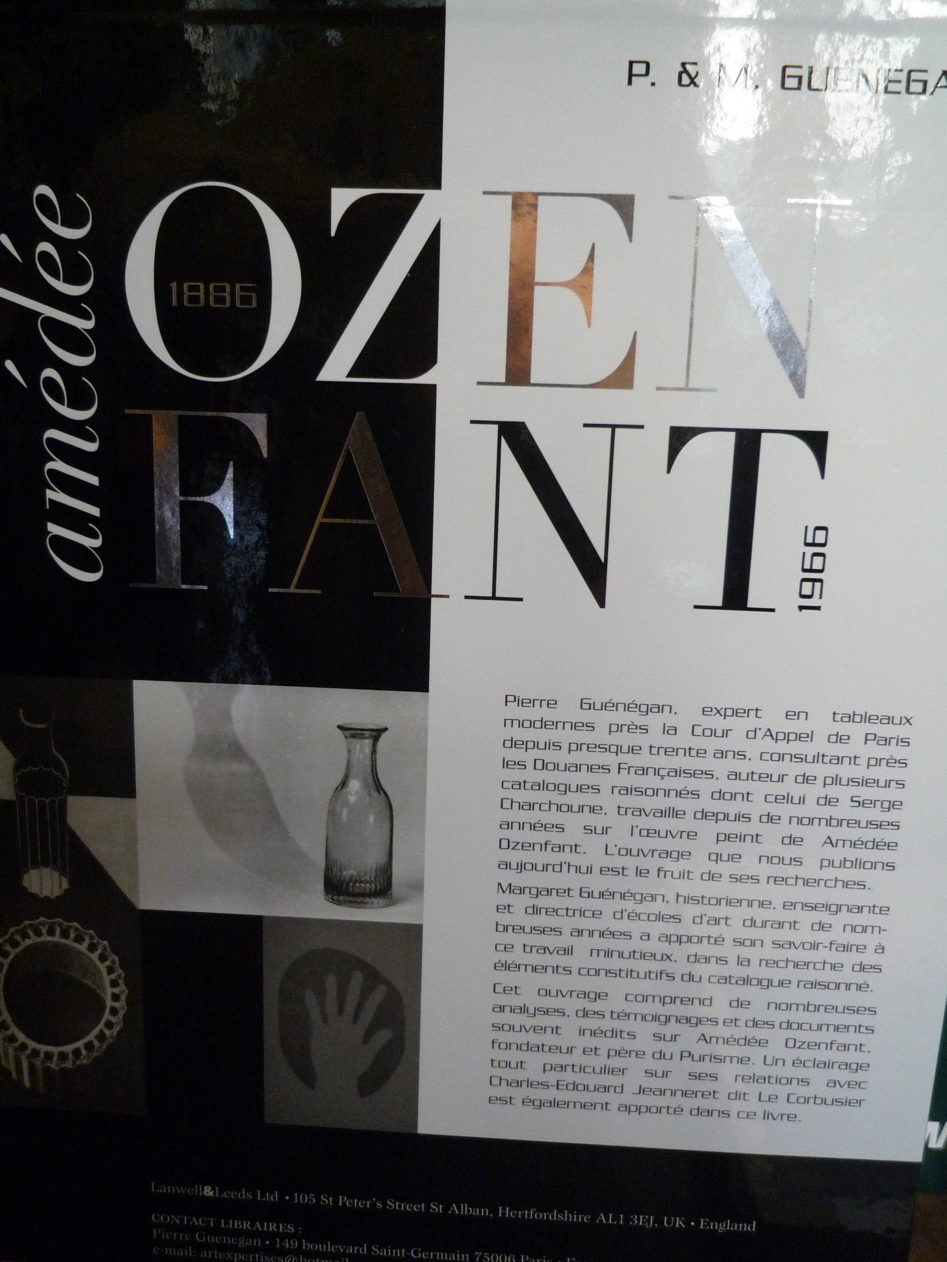 Amédée Ozenfant (1886-1966): Catalogue raisonné de l'oeuvre peint book