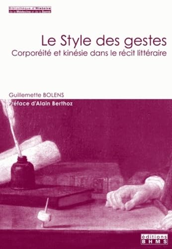 Le style des gestes. Corporéité et kinésie dans le récit littéraire book