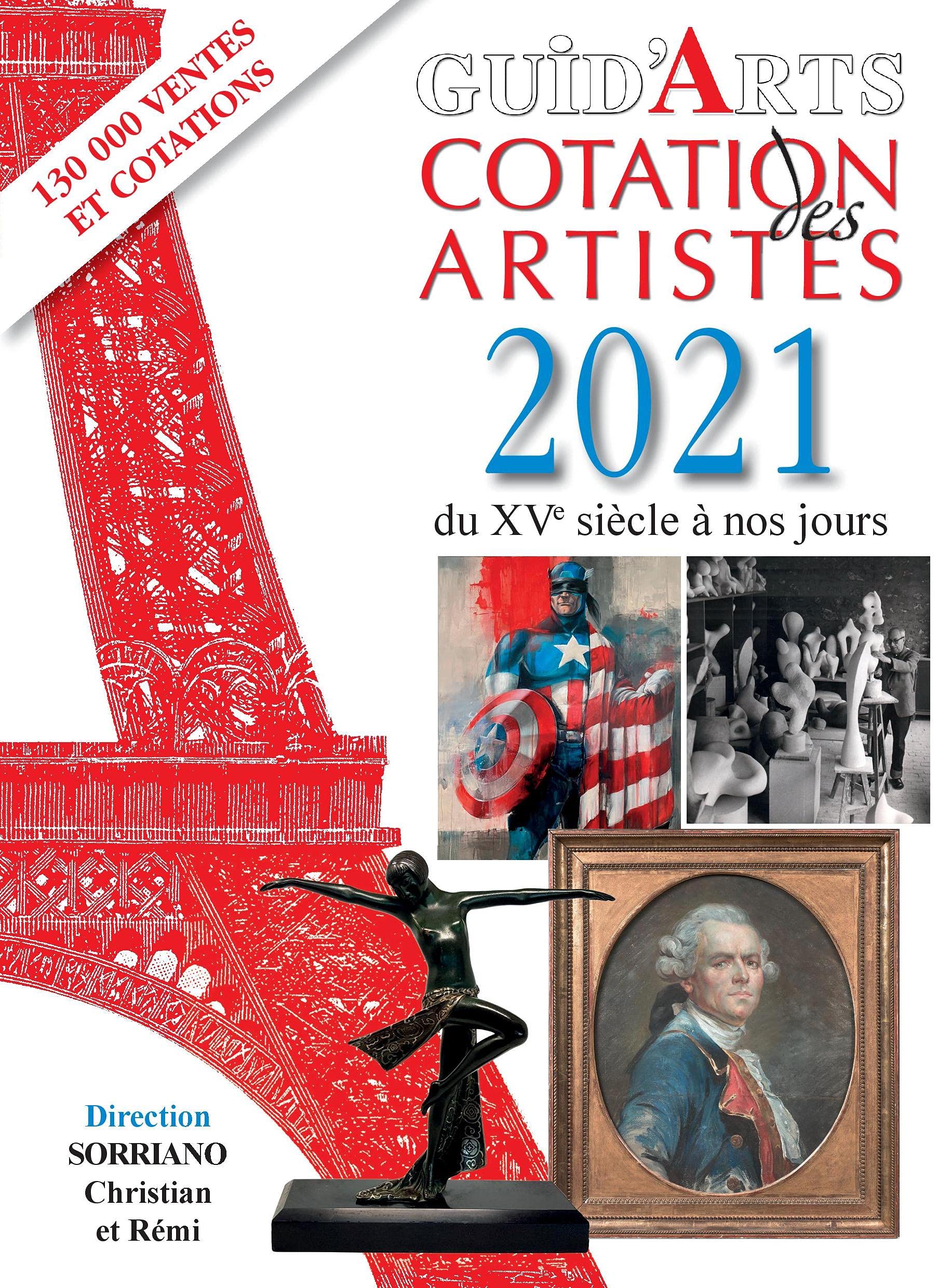 Guid’Arts 2021 : Cotation des artistes du XVe siècle à nos jours Books