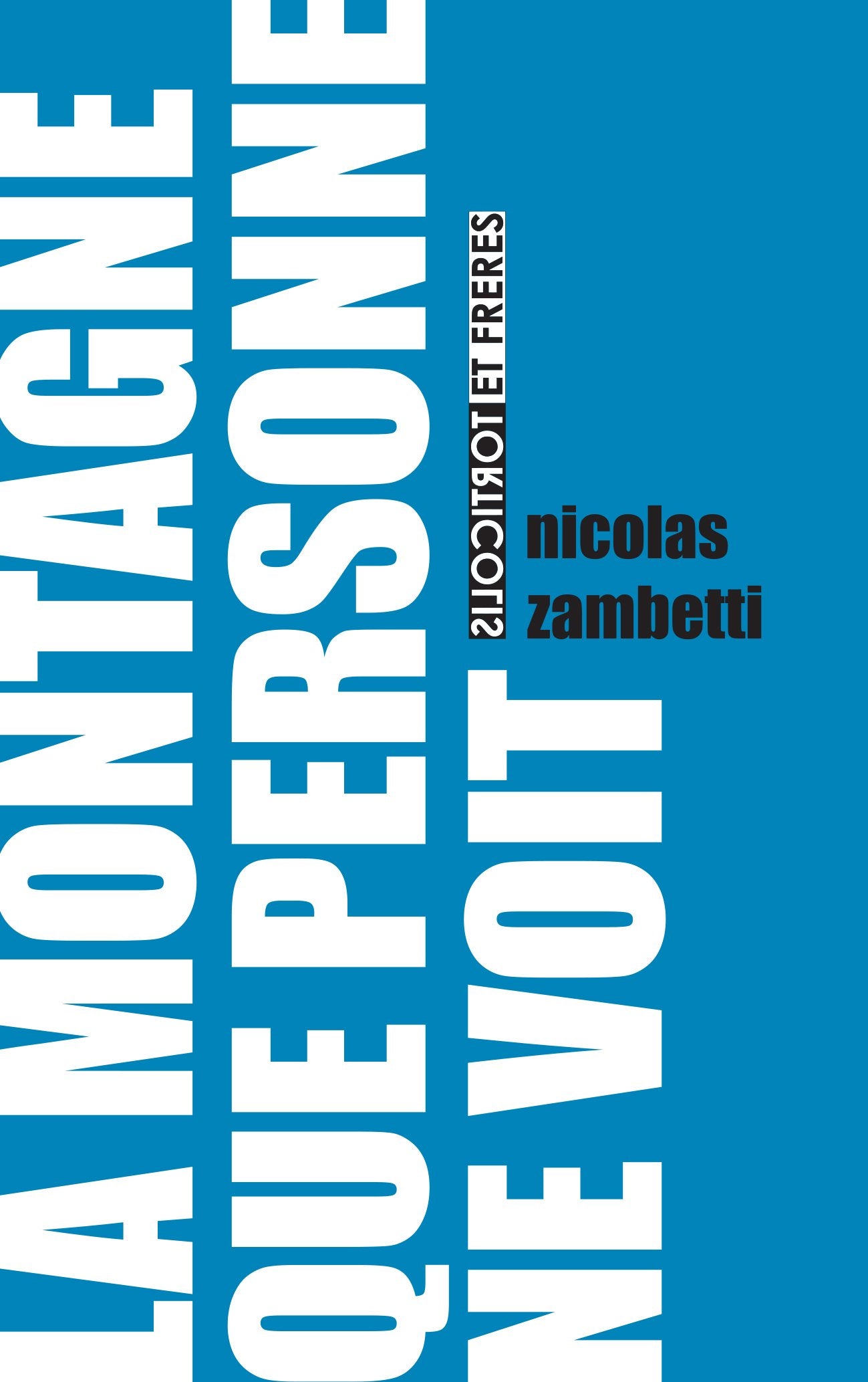 La montagne que personne ne voit book