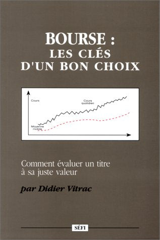 Bourse, les clés d'un bon choix: Comment évaluer un titre à sa juste valeur book
