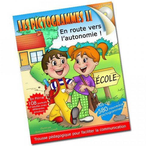 Les pictogrames 2, en route vers l'autonomie avec CD-rom book