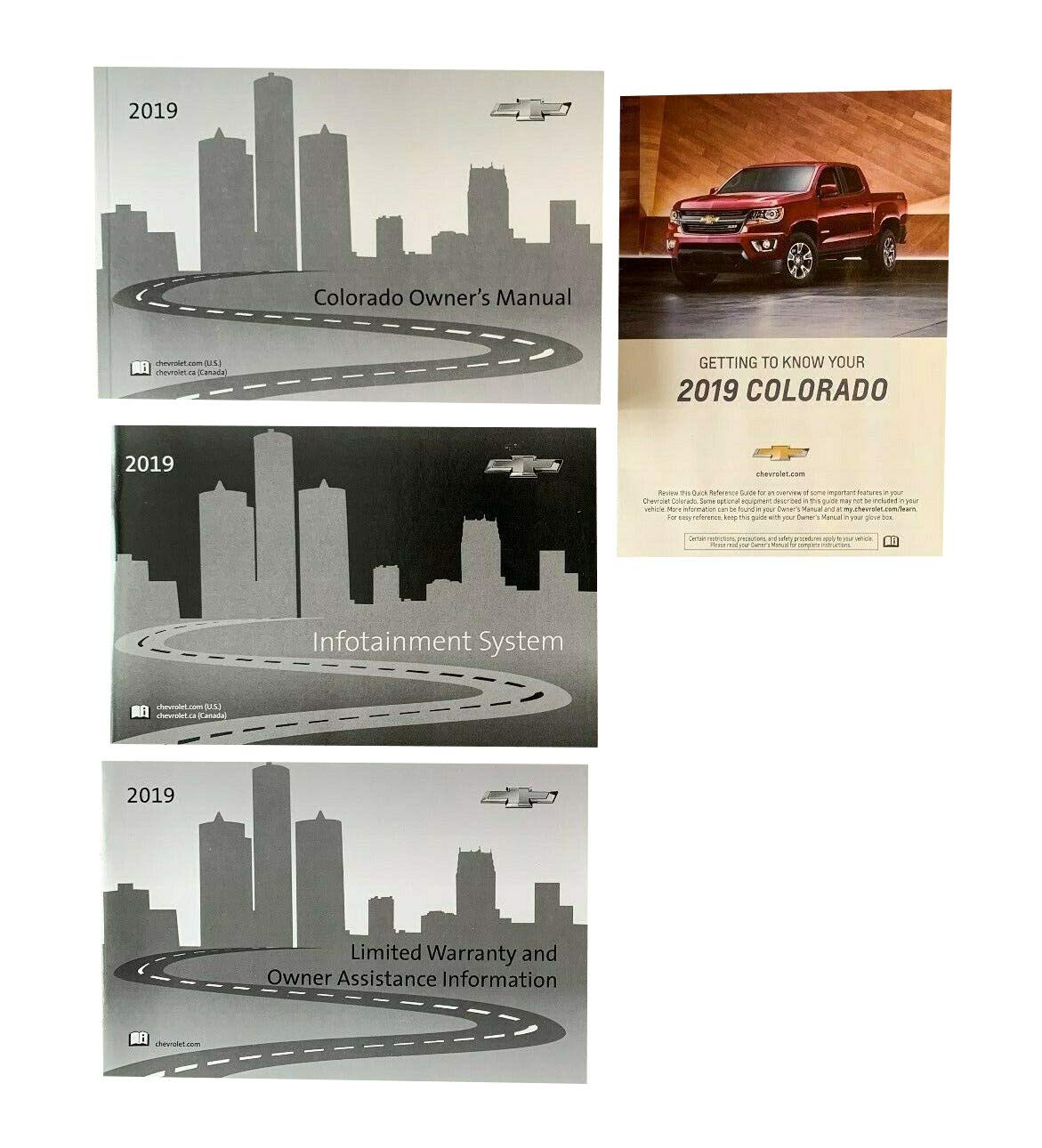 2019 Chevrolet Colorado Owners Manual 19 Books