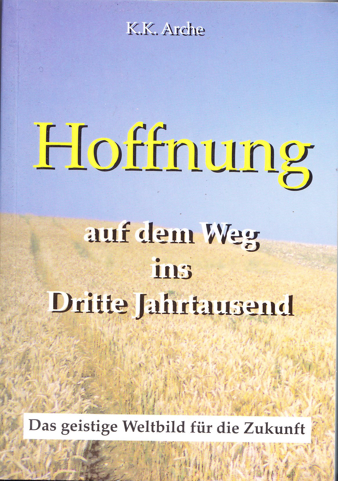 Hoffnung auf dem Weg ins Dritte Jahrtausend. Das geistige Weltbild für die Zukunft Books
