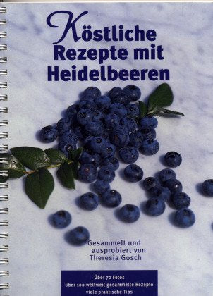 Product Image: Köstliche Rezepte mit Heidelbeeren.