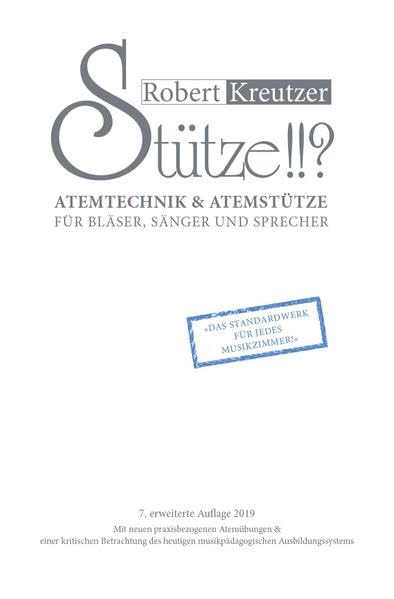 Stütze!!? 1: Atemtechnik & Atemstütze für Bläser, Sänger und Sprecher Sheet Music