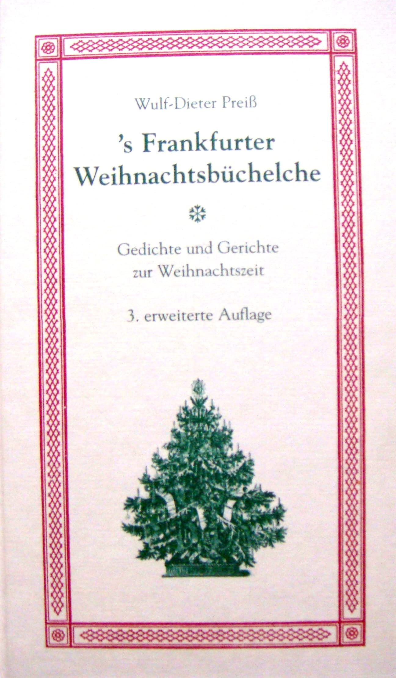 's Frankfurter Weihnachtsbüchelche. Gedichte und Gerichte zur Weihnachtszeit Books