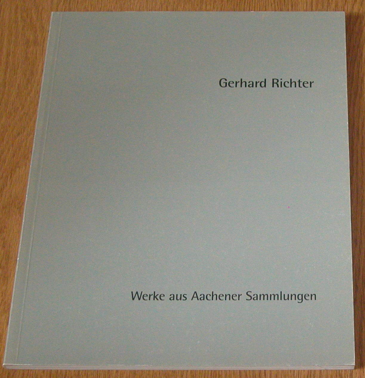Product Image: Gerhard Richter. Werke aus den Aachener Sammlungen