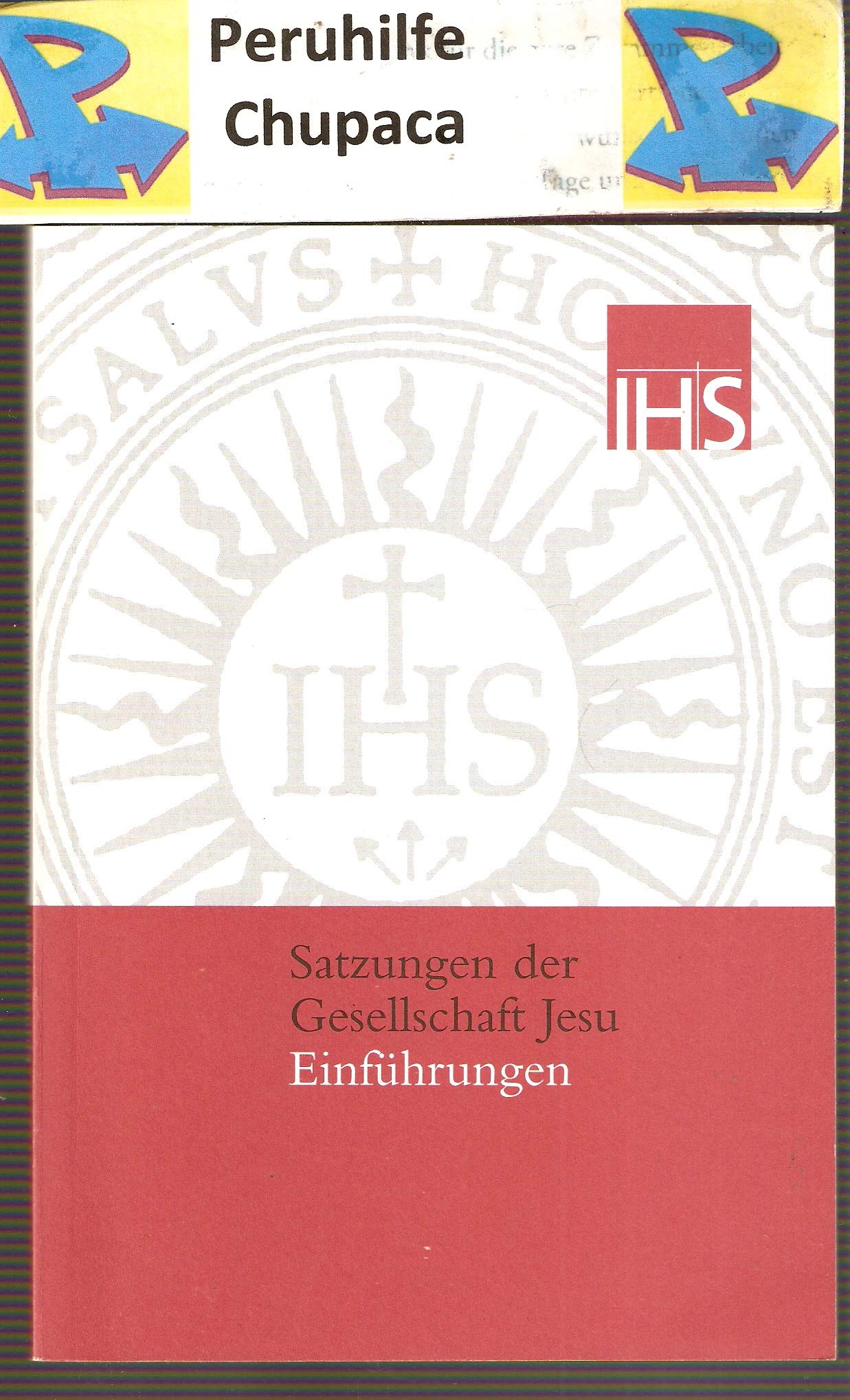 Satzungen der Gesellschaft Jesu Einführungen Books