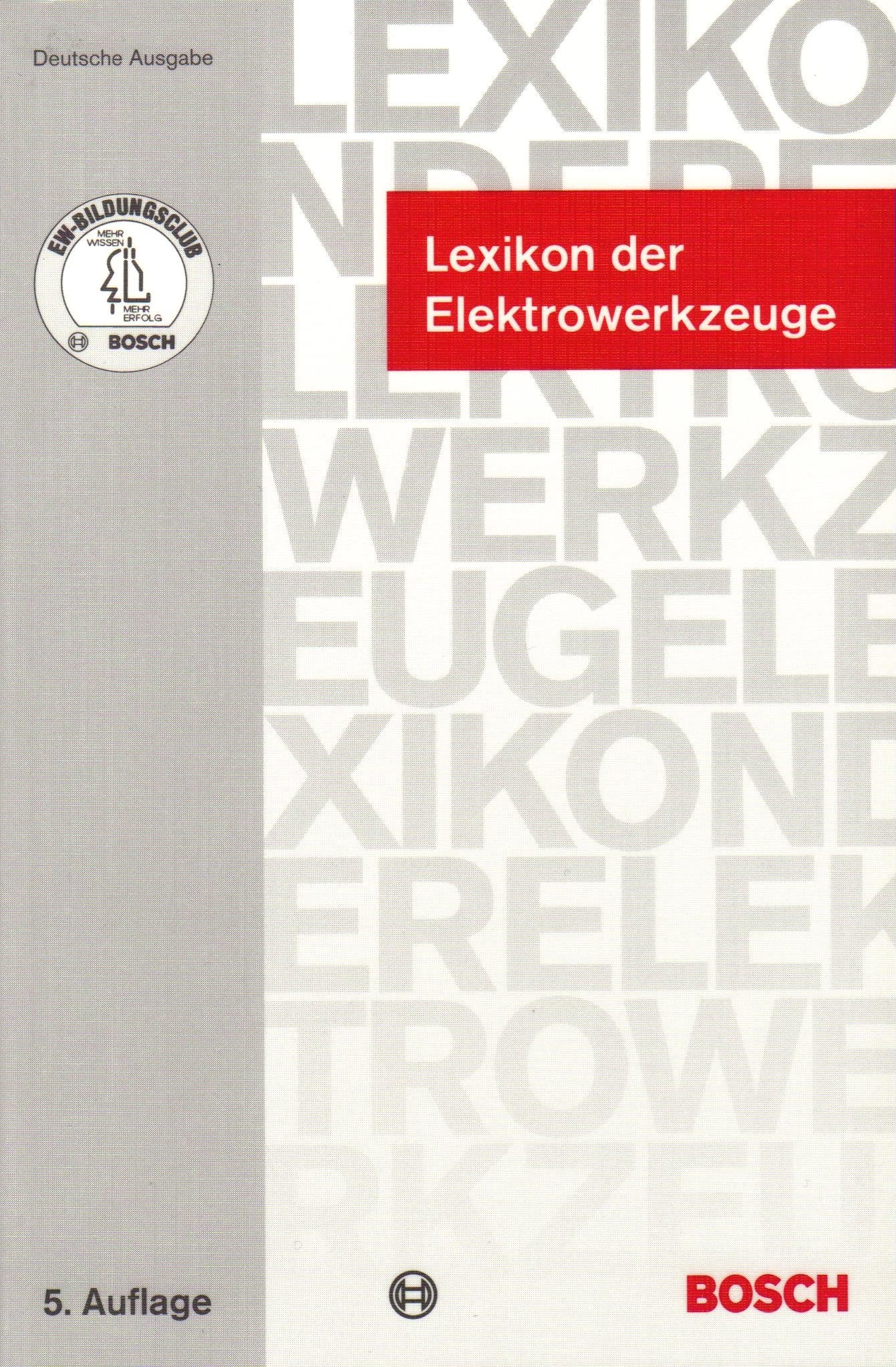 Product Image: Lexikon der Elektrowerkzeuge
