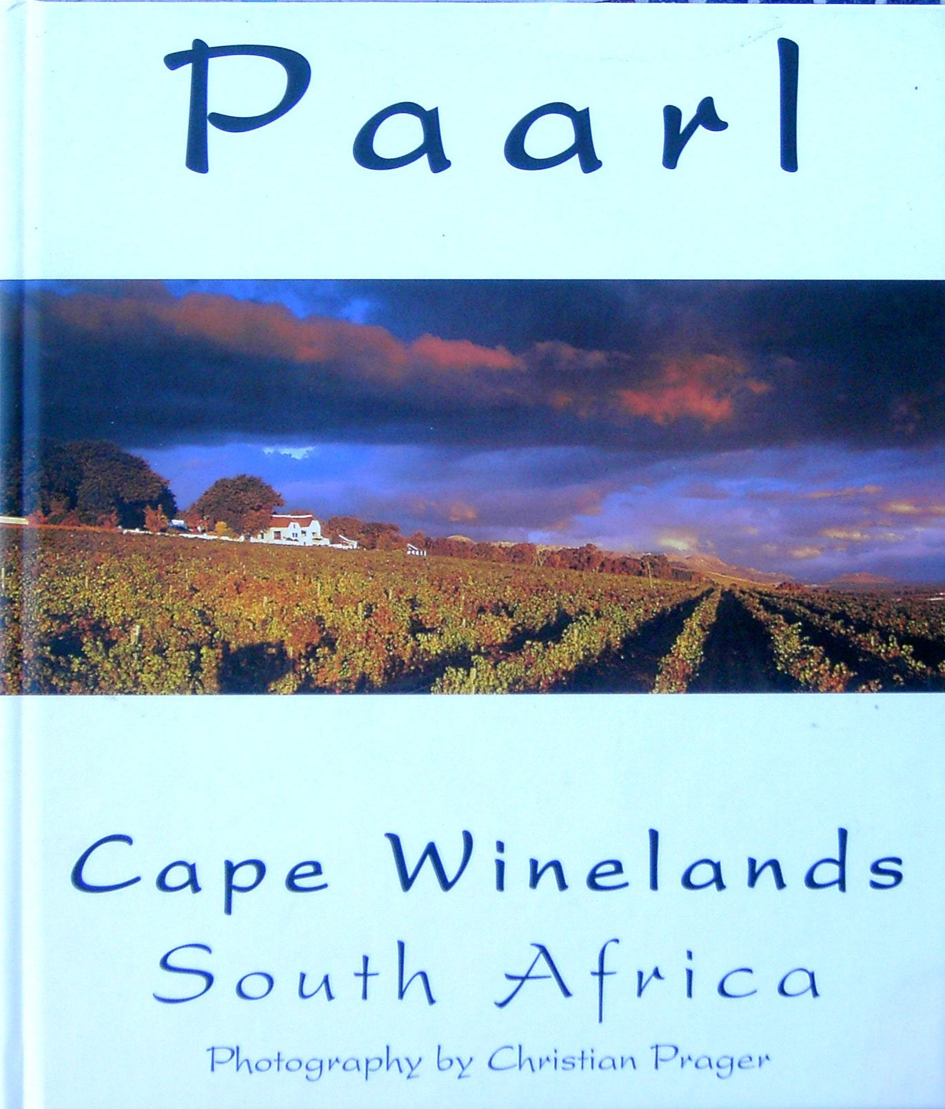 Paarl. Cape Winelands South Africa Books