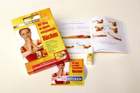 Ihr Weg zu einem entspannten Rücken. Verwöhn Dich fit. (Buch + CD + Massageöl) Health, Nutrition & Fitness
