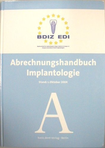 Abrechnungshandbuch Implantologie Medicine