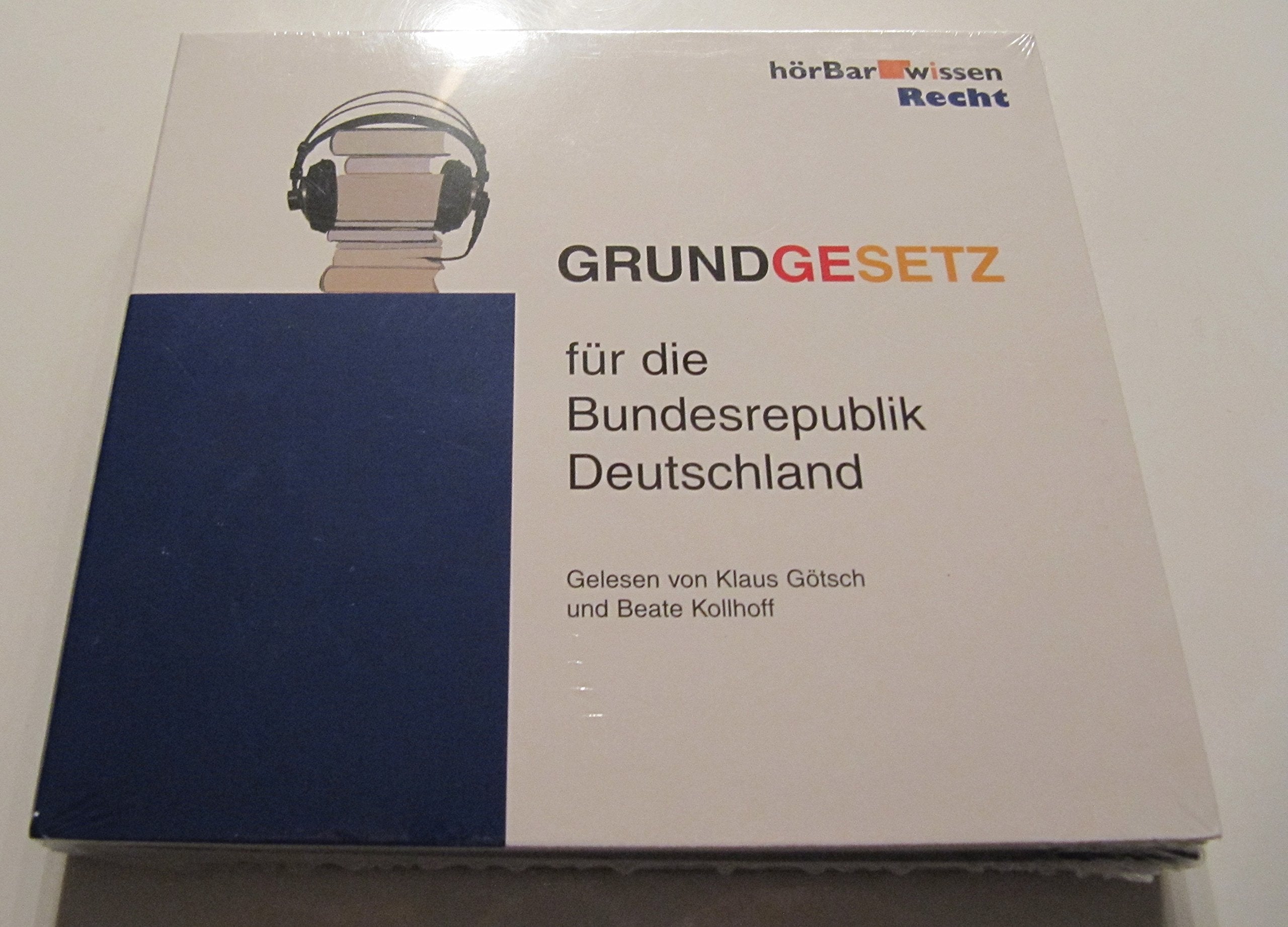 Grundgesetz für die Bundesrepublik Deutschland: hörBAR-wissen RECHT Books