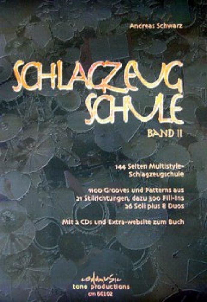 Schlagzeugschule - Band 2 mit online access: Ausgabe 2.0 für Fortgeschrittene Sheet Music