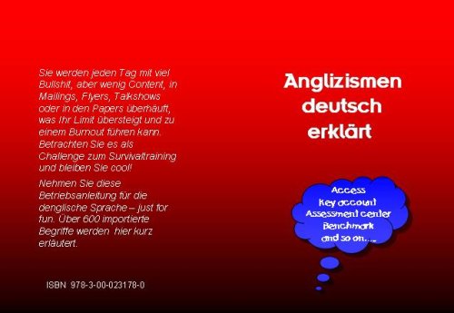 Anglizismen deutsch erklärt Business, Finance & Career