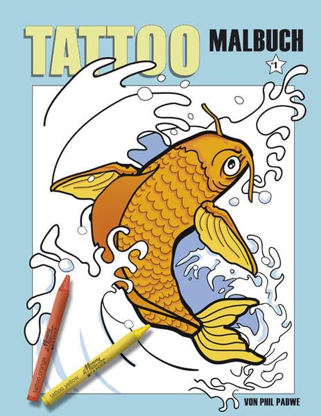 Product Image: Tattoo Malbuch #1