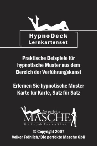 Die perfekte Masche: Die perfekte Gesprächshypnose - das Lernkartenset (Hypnodeck) Books
