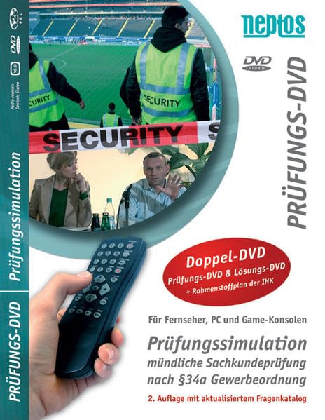 Prüfungssimulation zur Sachkundeprüfung: Interaktive Prüfungssimulation auf DVD zur mündlichen Sachkundeprüfung nach § 34a Gewerbeordnung. Einzelplatzversion Study Guides
