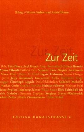 Zur Zeit: Anthologie des Stuttgarter Schriftstellerhauses book