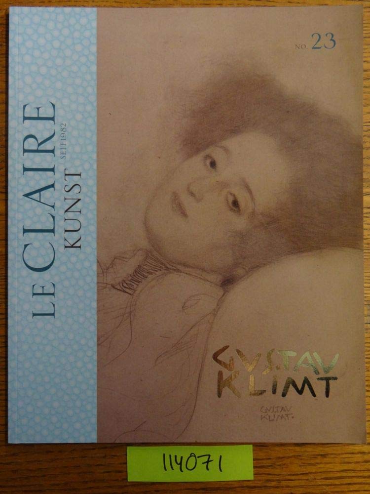 Gustav Klimt 1862-1918. Some Early Drawings: Catalogue entries by Dr. Marian Bisanz-Prakken Le Claire Kunst, Catalogue No. 23 Film, Art & Culture