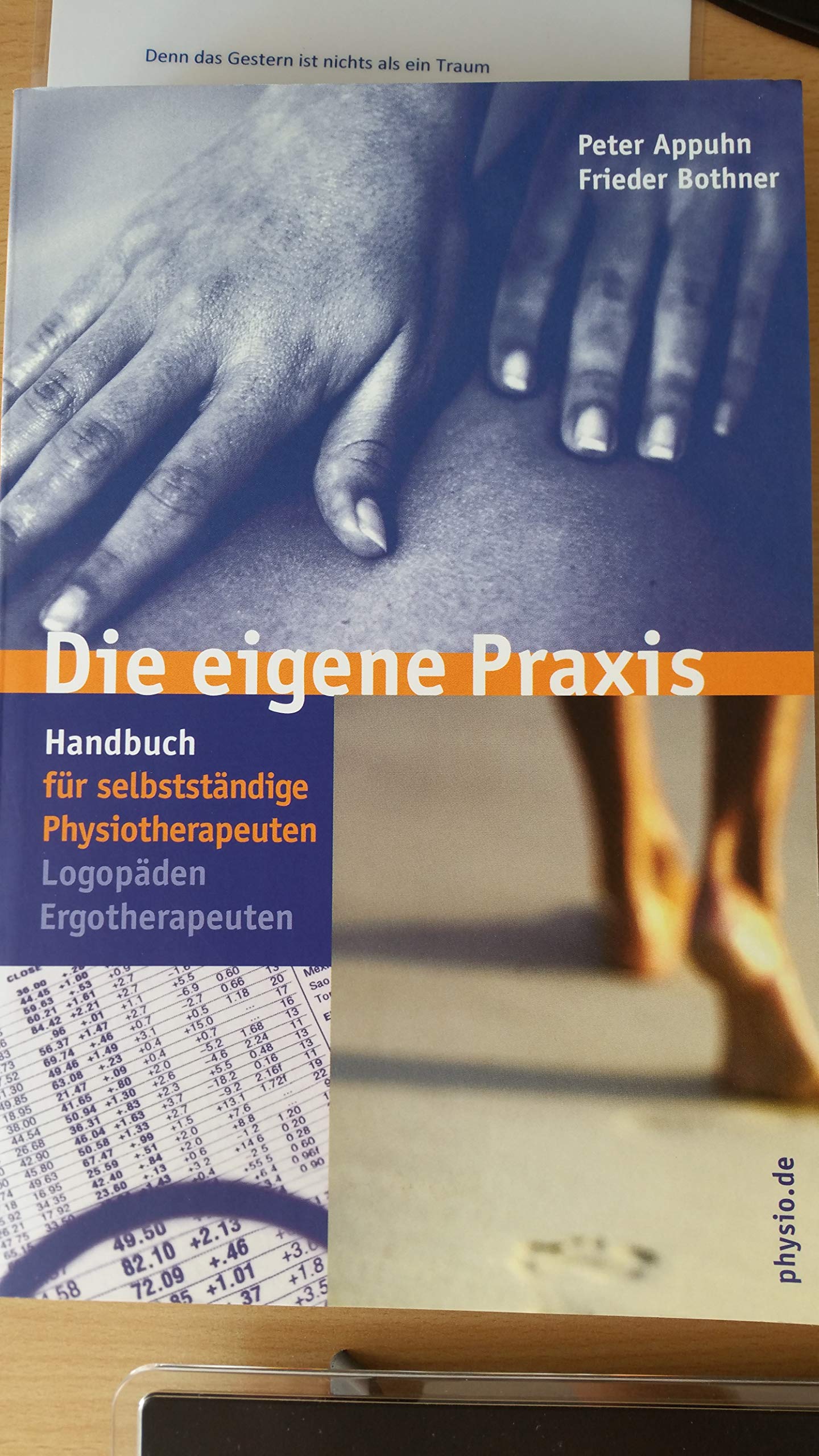 Die eigene Praxis- Handbuch für selbständige Physiotherapeuten - peter appuhn Books