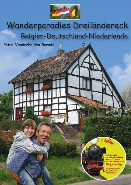 Wanderparadies - Dreiländereck Belgien-Deutschland-Niederlande: 13 Wandertouren zwischen 6 und 14 km durch das Mergelland - Vanderheiden-Berndt, Petra book