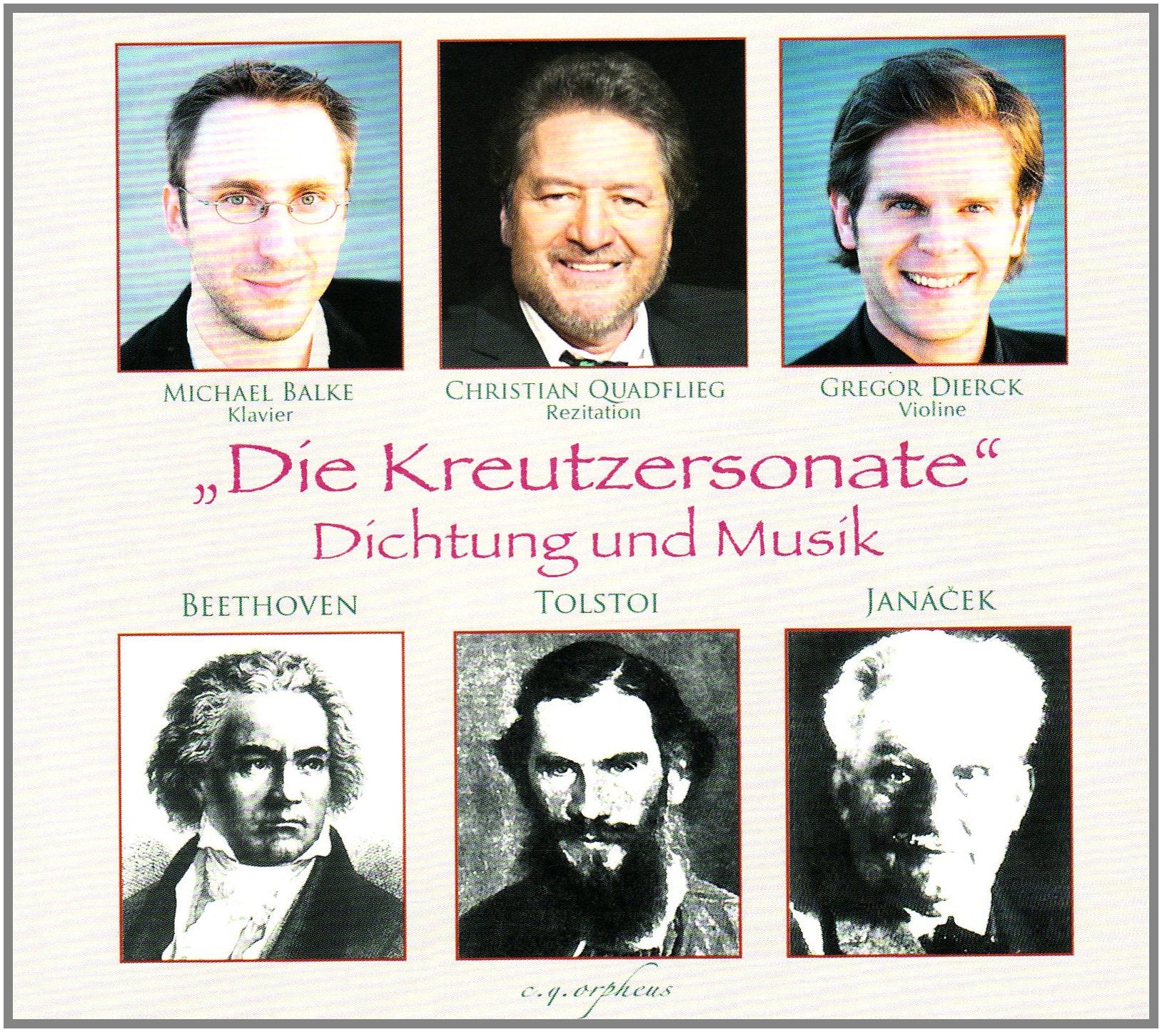 "Die Kreuzsonate": Dichtung und Musik Arts & Music