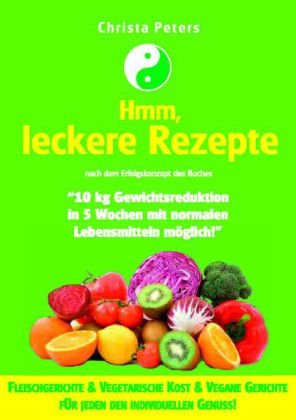 Hmm, leckere Rezepte: Nach dem Erfolgskonzept des Buches "10 kg Gewichtsreduktion in 5 Wochen mit normalen Lebensmitteln möglich". Fleischgerichte & ... - Für jeden den individuellen Genuss! Health, Nutrition & Fitness