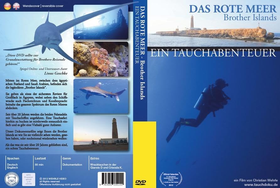 Das Rote Meer Brother Islands, ein Tauchabenteuer Films
