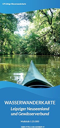 Wasserwanderkarte Leipziger Neuseenland und Gewässerverbund Leisure, Home & Garden