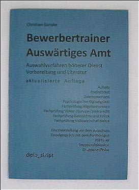 Bewerbertrainer Auswärtiges Amt Books